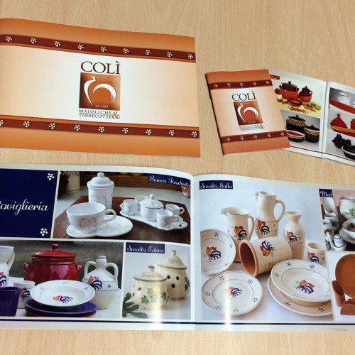 Nuova Colì Maioliche e Terrecotte dal 1650: brochure