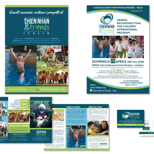 Thien Nhan & Friends: progettazione e stampa pieghevoli, manifesti, bigliettini da visita, ecc.